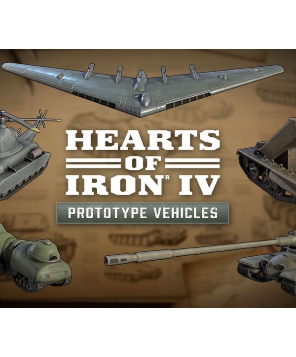 Hearts of Iron IV - Prototype Vehicles DLC Steam Key EUROPE